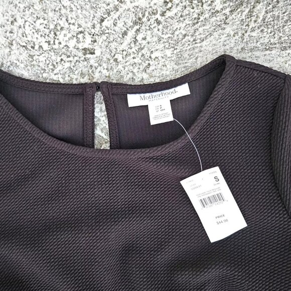 Motherhood Maternity Women Dress Black Knee Length Dress Size S - Picture 8 of 13